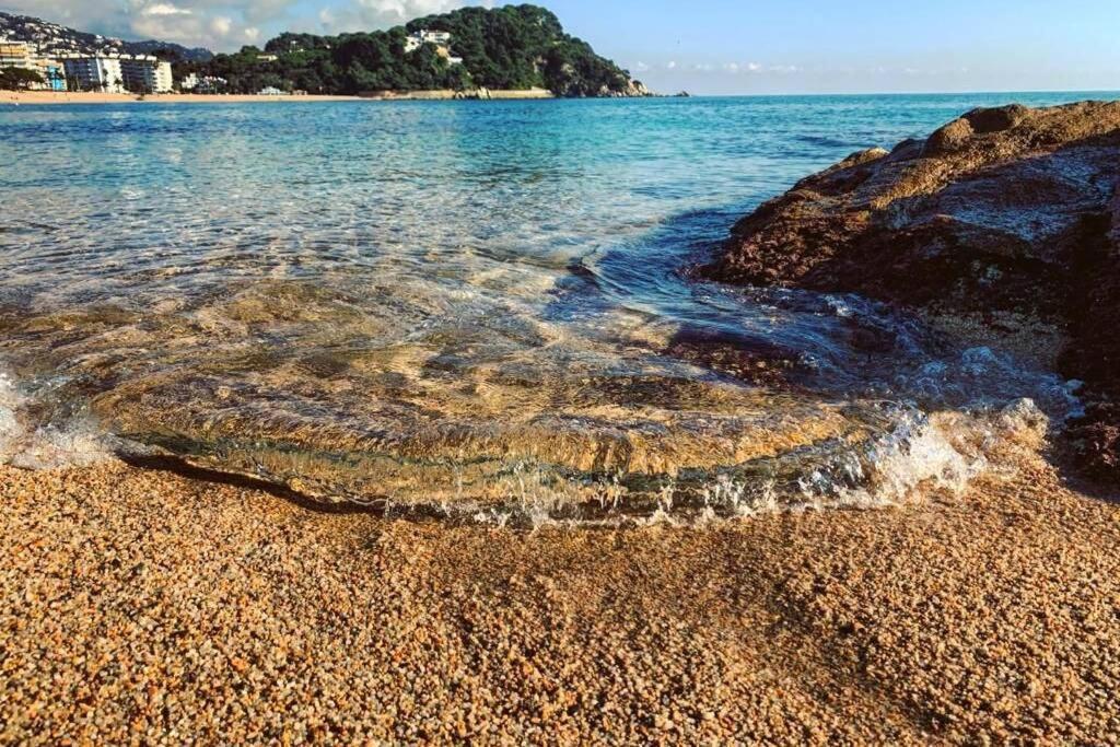 Villa Mas Blau Lloret de Mar Bagian luar foto