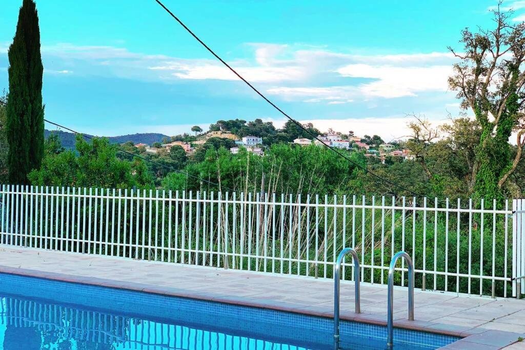 Villa Mas Blau Lloret de Mar Bagian luar foto