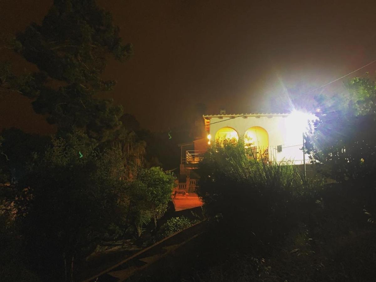 Villa Mas Blau Lloret de Mar Bagian luar foto
